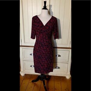 ⚜️Ralph Lauren Office Siren faux wrap dress⚜️